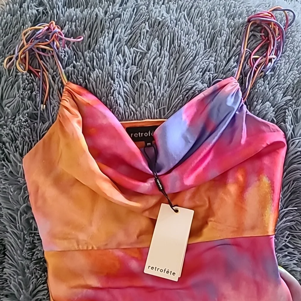 Ariella silk retrofête dress - Picture 6 of 10